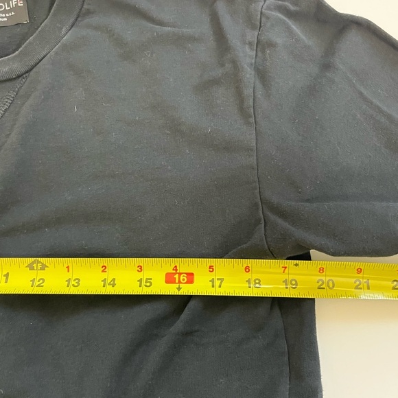 Goodlife Men’s Crewneck Sweatshirt Size Medium Black - Picture 7 of 8